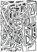 Labyrinth, a painting by Yale Freedman