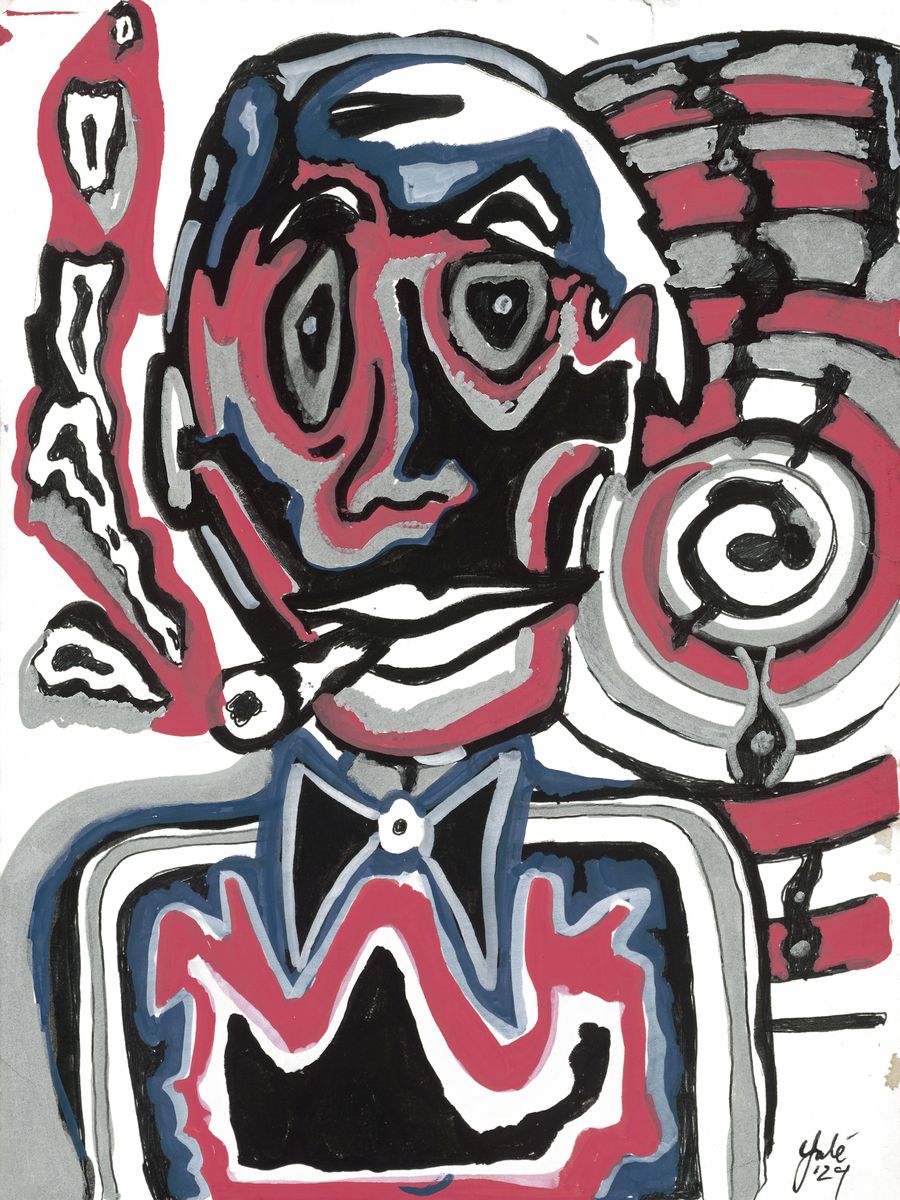 The Gentleman, a painting by Yale Freedman